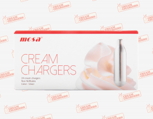 box of mosa cream chargers